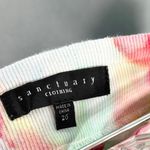 Sanctuary ‎ Size 26 Shorts Sweet Rainbow Tie Dye Handmade Linen Drawstring 660 Photo 9