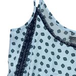 Aerie  Lightweight Nightie Small Baby Blue, Navy & Teal Details with Navy Trim Photo 4