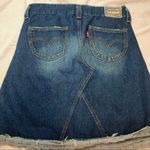 Levi's Levi’s denim slouch 504 raw hem skirt Photo 1
