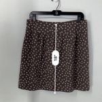Ann Taylor LOFT Skirt Size 8 Polka Dot Pleats Short Mini School Work Party NWOT Photo 12