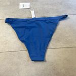 ANDIE NWT Swim Caicos Bikini Bottom Horizon Blue XL Wide Strap High Leg Summer Photo 10