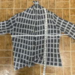 Wooden Ships  Gray Mohair Wool Blend Open Front Cardigan Sweater Photo 8