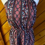 No Boundaries Red White And Blue Halter Style Dress Photo 0