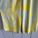 Christian LaCroix  Silk Vintage Abstract Print Palazzo Pants Yellow Blue Pink Photo 4