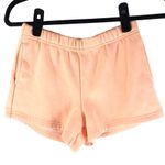 Fabletics Womens Go-To Slim Sweatshort Pull On Pockets Gaia Orange XS Photo 2