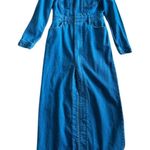 Universal Threads Women's Blue Jean Denim Maxi Skirt Dress by Universal Thread Photo 3