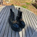 Circus by Sam Edelman CIRCUS NY Women's Brooks Lug Sole Boots. Sz: 9 black business Chelsea chain goth Photo 10