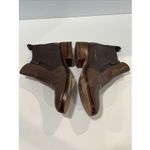 Cole Haan Womens  6B Brown Leather Oak Booties Boots Double Zipper Boho Festival Photo 8