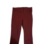 One 5 One ‎ Burgundy Straight Leg Slacks  Size Medium Pull On Photo 6