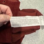 Abercrombie & Fitch Corduroy Dress Womens Small Petite Orange Fall Pockets Belt Photo 10