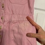 Show Me Your Mumu Range Romper Candy Pink Denim Photo 12