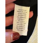 Jude Black And Ivory Hooded Full Zip Knit Emma Jacket Size M NWT Size M Photo 8