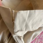 Tradlands Finn Short Sleeve Utility Jumpsuit Belted in Natural Canvas Medium Tan Photo 3