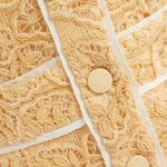 Sandro NWT Woman Livy Grosgrain-trimmed Corded Lace Mini Dress size 42 (6/8) Photo 2