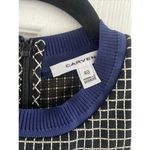 Carven Designer Rare Womens‎ EU 40 Sleeveless Blacke Checkered Blouse Black Size undefined Photo 6
