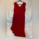 Time & Tru  Deep Red Jumper Photo 1