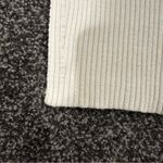 Free People  cream Ribbed crop Tank Top Photo 4