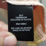 Torrid  Women's Size 2X Multicolor Pastel Rainbow Striped Gauze Smocked Tank Top Photo 6