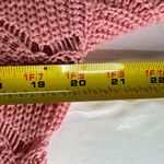 Andree by Unit  pink v-neck cardigan open knit lightweight 2X plus office casual Photo 6