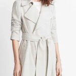 Club Monaco  Women's Light Gray Trench Coat Photo 0