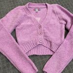 Urban Outfitters Dina Cardigan NWOT Size XS - Violet Photo 5
