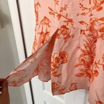 Glamorous NWT  womens floral bird maxi skirt pink/orange 8 Photo 5