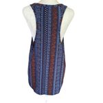 Wall Flower red white and blue wide racerback sleeveless stretchy tank top size L Photo 3