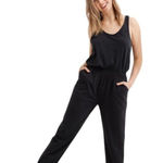 Aerie  Everyday Track Jumpsuit Black Size XXL Photo 0