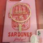 Sardines nwt Portugal Pink iPhone 15 Pro Max Case MagSafe Compatible Xo poppy Photo 1