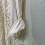 Indigo Soul Long Sleeve Cream Ivory Layered Shirt Size 2XL Photo 6