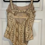 Kona Sol  Snakeskin Print One Piece Swimsuit Photo 1