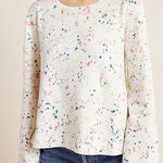 Anthropologie MAEVE Jaime Paint splatter  ‎ Size Small Photo 0