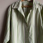 appleseed's , long sleeve striped button-down shirt size XL Photo 0