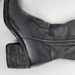 Born Black Leather Uchee Boot Knee High Size 7 Photo 38