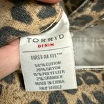 Torrid Jeggings in Brown & Tan Cheetah Print Size 18 R Photo 6