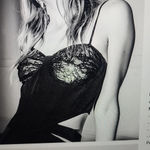 Bardot  TAMSIN LACE CORSET TOP IN BLACK SIZE 4 Photo 3