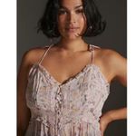 Anthropologie Sheer Curtain Top NEW Size Small Photo 4