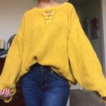 Mustard Yellow Sweater Photo 0