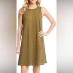 Karen Kane  Green
Faux Micro Suede
Sleeveless Shift Dress
Medium Photo 10