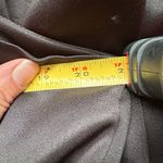 Monteau Black V Neck A Line Dress Pull Over Sleeveless Scalloped Straps Sz 3X Photo 13