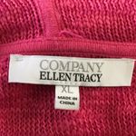 Ellen Tracy Rose color zipper XL Hooded Jacket Photo 3