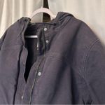 Carhartt Sandstone Berkley Jacket XL Sherpa Cotton Blue Worn Rugged Barn Coat Photo 3