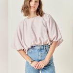 English Factory Voluminous Cropped Top Photo 2