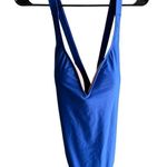 J.Crew - NWT High Support Cross Back Blue One-Piece Swimsuit Sz 10 Photo 3