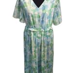 Grace Karin Floral Boho V Neck Midi Dress Cottagecore Garden Large L Romantic Photo 1