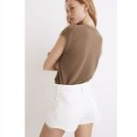 Madewell NWT  Relaxed Denim Shorts in Tile White ND717 31 Photo 1