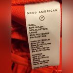 Good American Sculpt Lace Up Back Red One Piece Swimsuit Women’s Size 7/ 4XL Photo 9