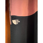 The North Face  Womens Pink Navy White thermal Waffle Knit Logo XL base layer Photo 2