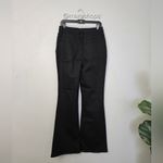Madewell  Curvy Skinny Flare Jeans in Black Frost Wash Photo 5
