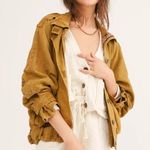 Free People New NWOT Jayde Safari Bomber Jacket Photo 0